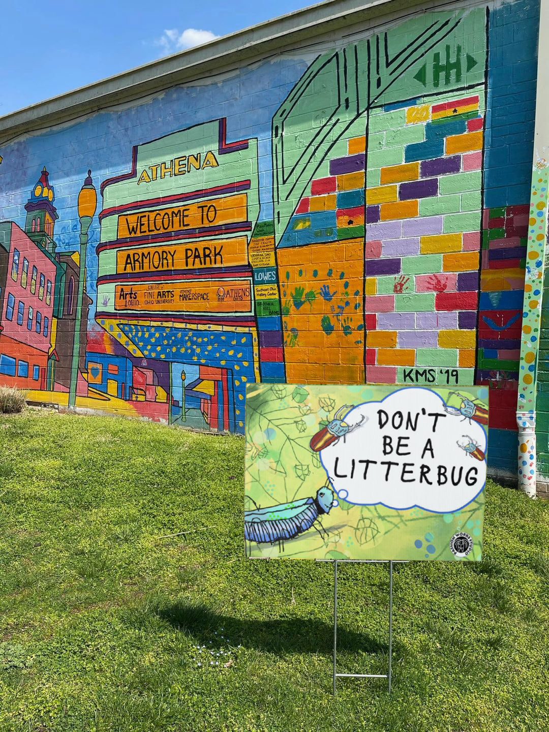 Don’t Be a Litter Bug Yard Sign
