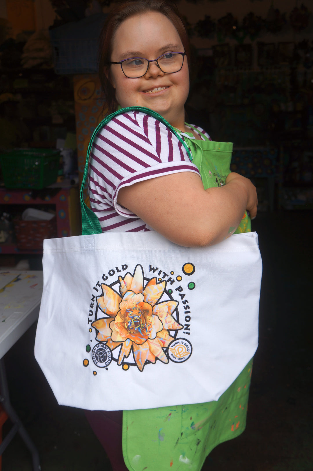 Turn It Gold - Reusable Tote Bag