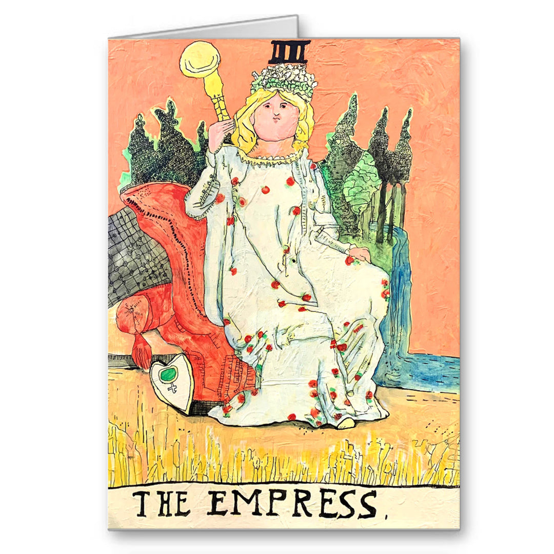"The Empress" Greeting Card