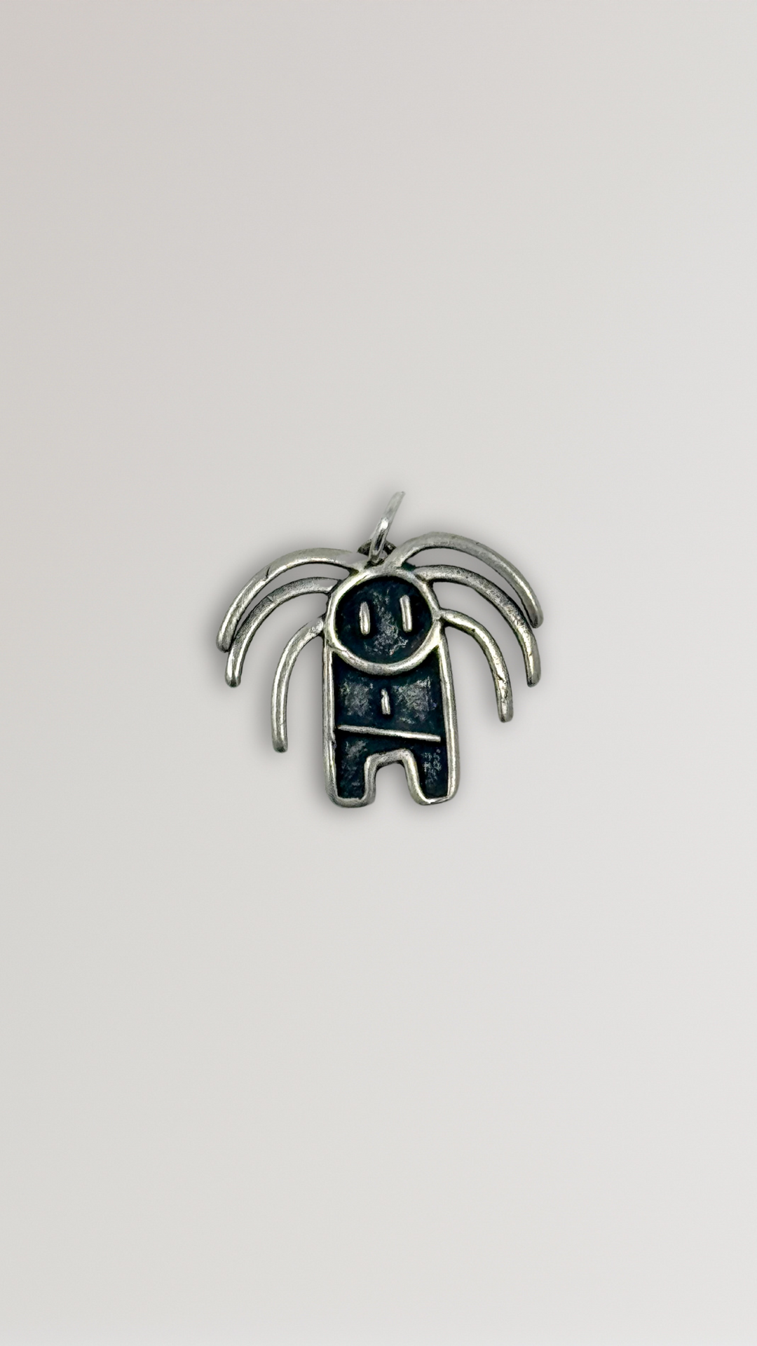 "Arty" Charm - Sterling Silver