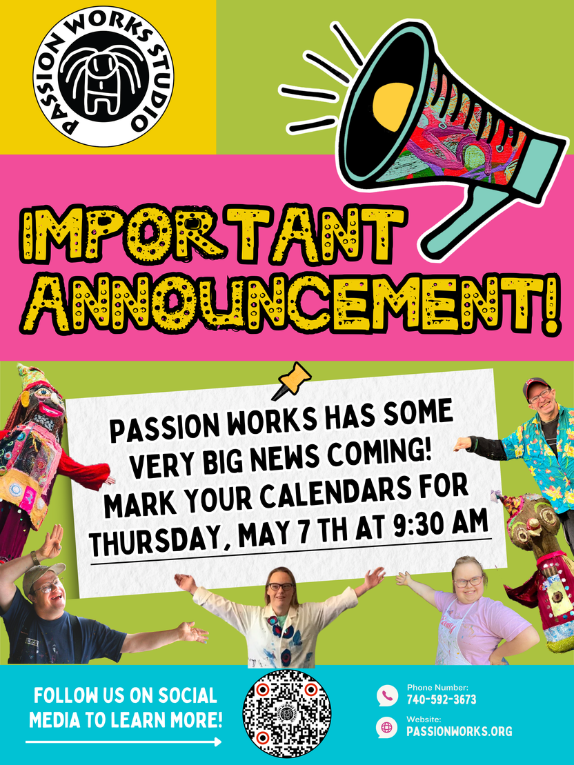 Upcoming Events – Passion Works Studio
