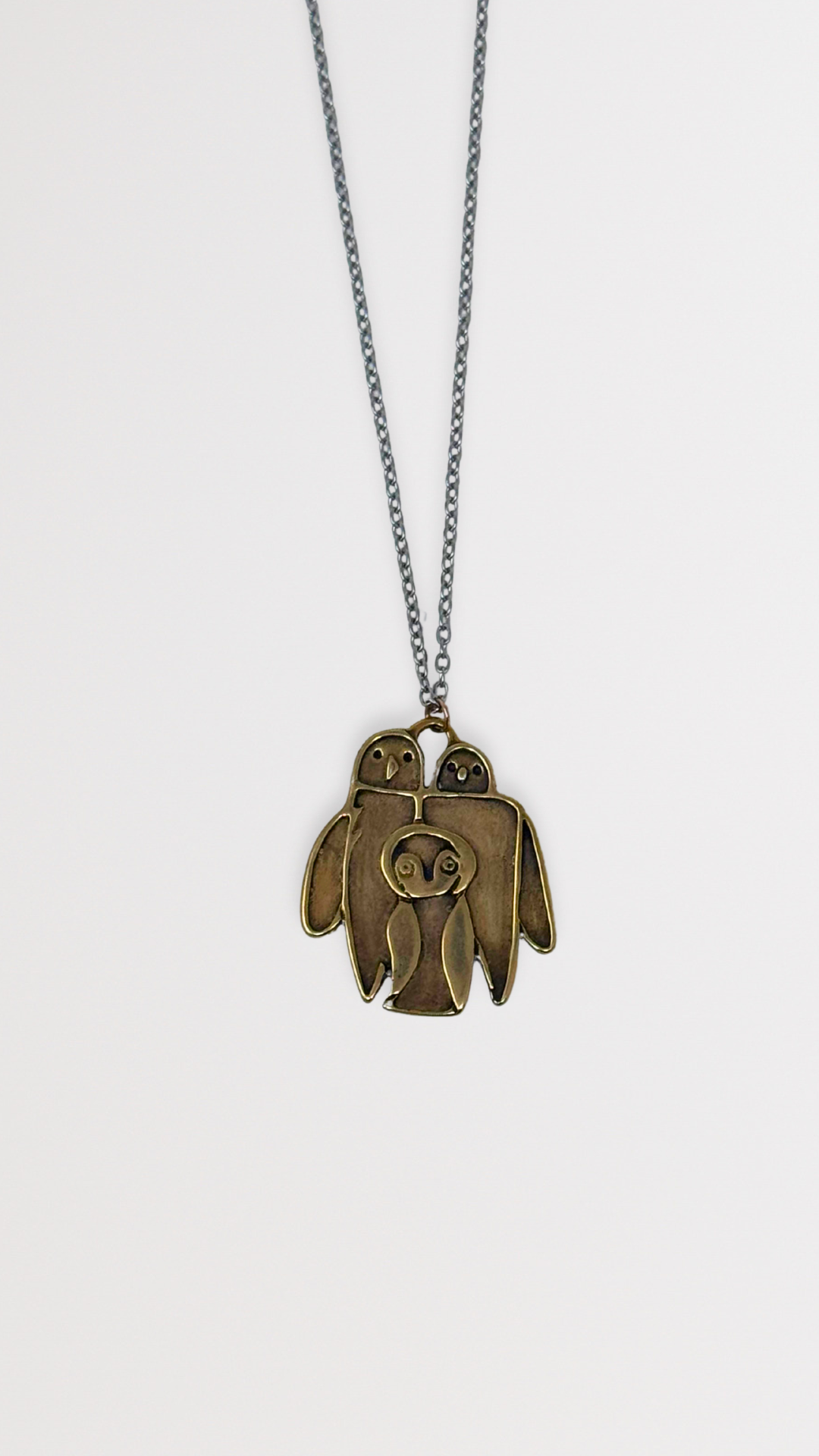 Turn It Gold Charm Necklace