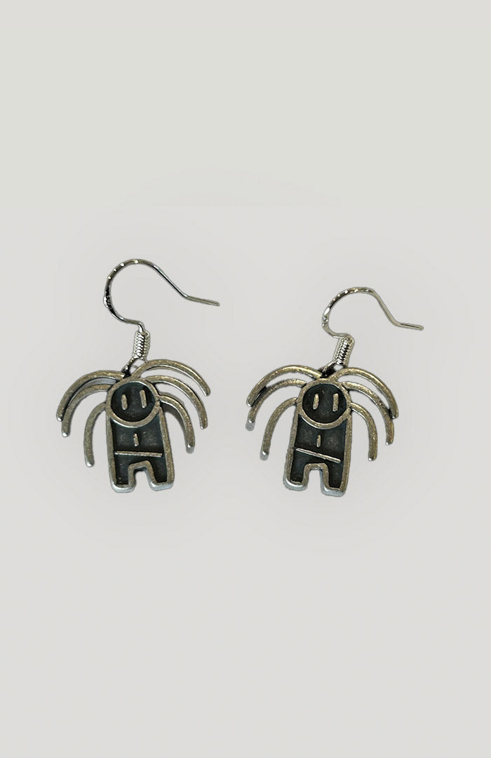 Silver Arty Earrings