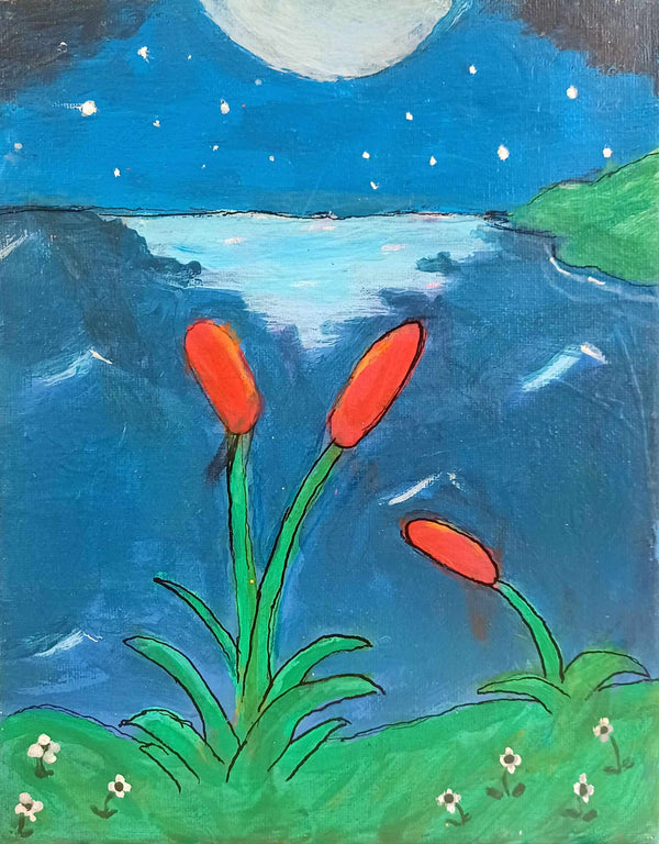 Moonlit Lake