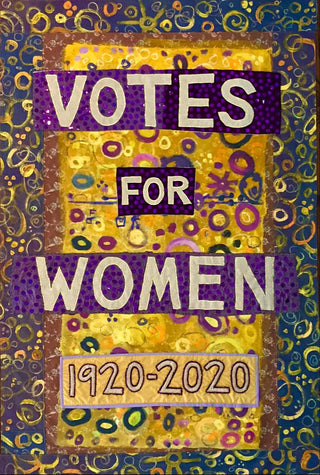Votes for Women Flower Pins