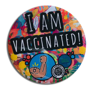 Vaccinated buttons