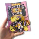 Votes for Women Flower Pins